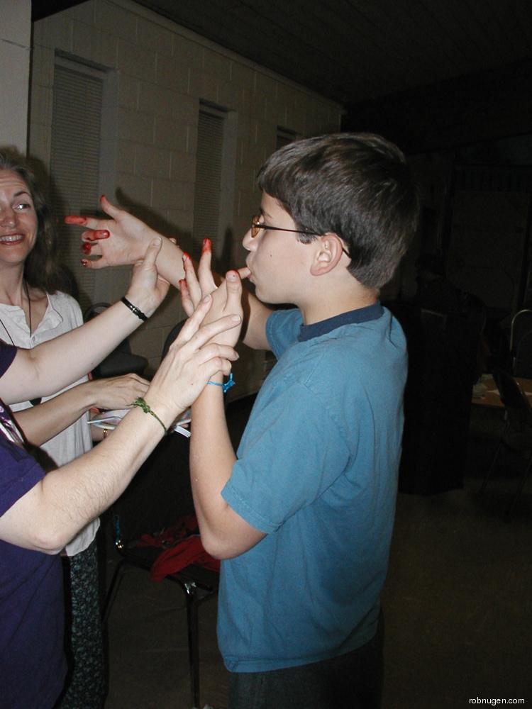 Ed pointing