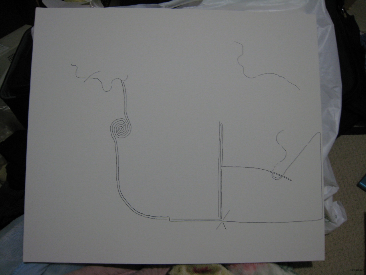 started second piece