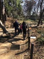 2022 feb 26 rinshi no mori park teru gives a rock