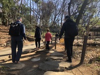 2022 feb 26 rinshi no mori park where the sidewalk begins