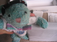 Francois and the thin computer (sorry blurry)
