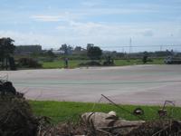 tennis courts almost visible