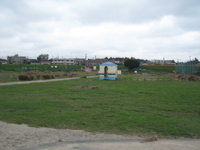 looking toward parking lot