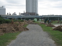 track behind tennis courts - zoom
