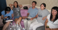 Joyce, Helen, Curtis, Judith, Jennifer (distracted)