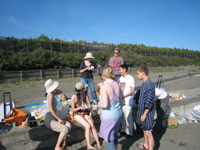 enjoying food and sunshine - 1