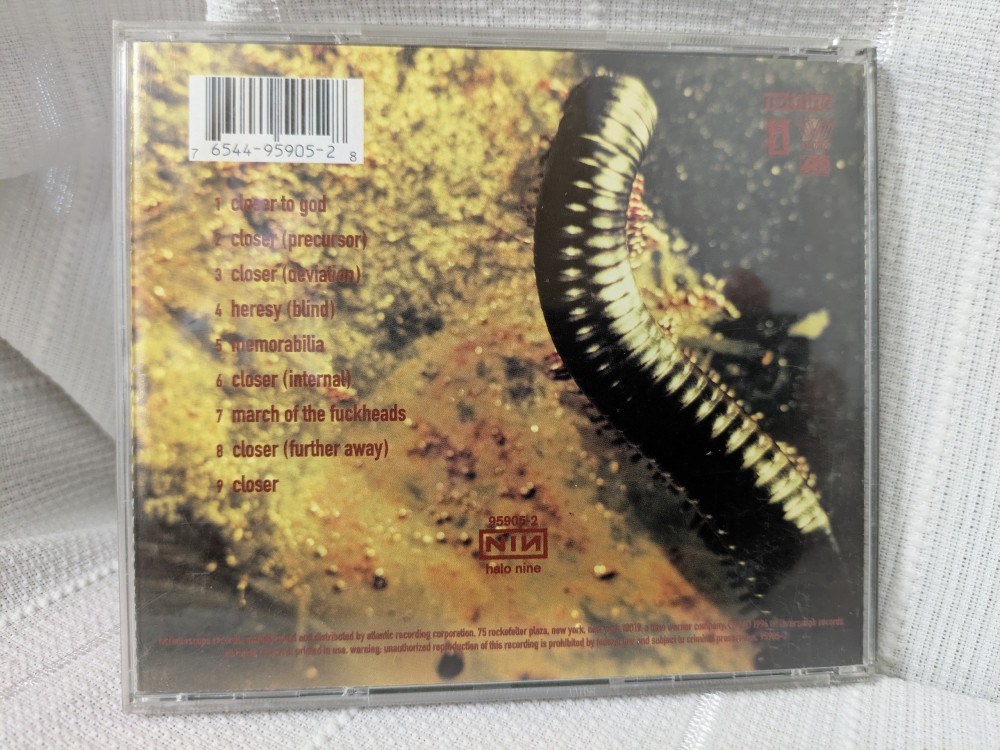 Nine Inch Nails Closer to God CD