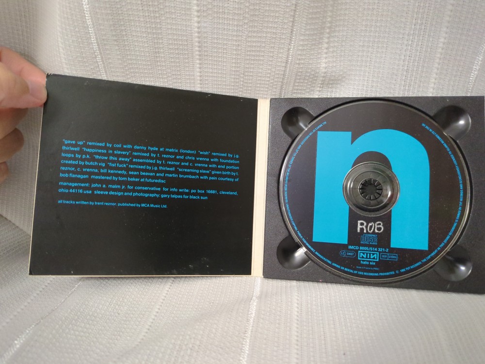 Nine Inch Nails Fixed CD