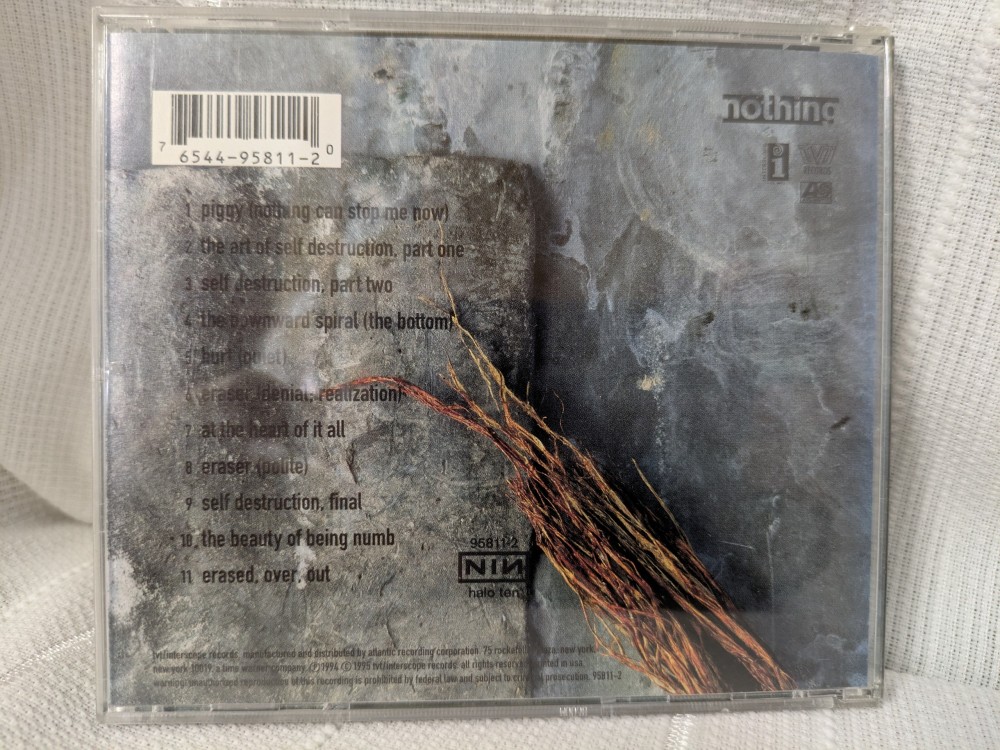 Nine Inch Nails Further Down the Spiral CD
