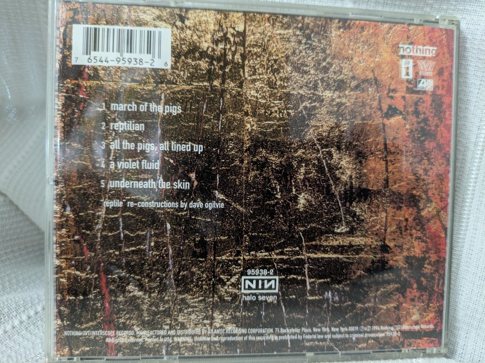 Nine Inch Nails March of the Pigs CD