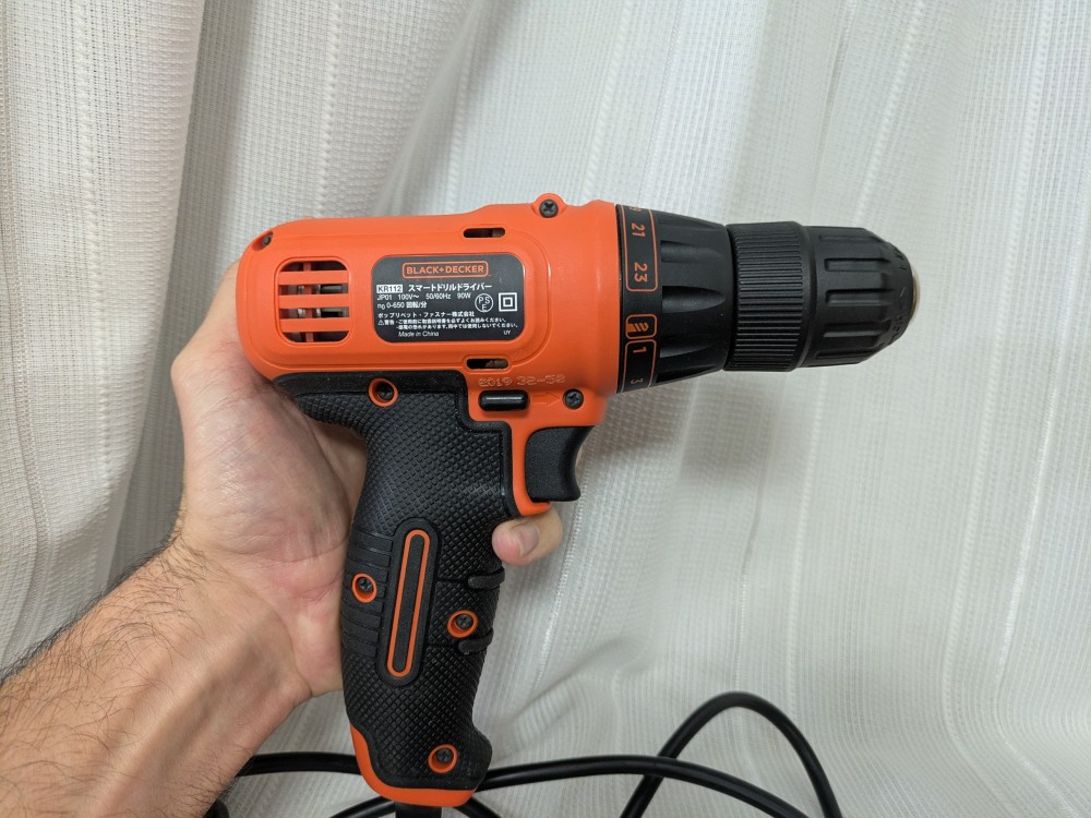 BLACK+DECKER corded drill driver KR112