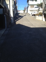 hill in front of house which drives everyone away 2016-01-09 12.17.02