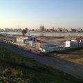 2013 dec 06 tamagawa riverside worksite fence