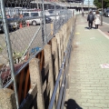 2013 nov 16 three fences parking lot sidewalk