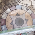 2014 may 16 tiled compass rose pavement