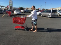 barefoot near Target 1299