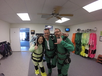 019 Rob first skydive preflight interview