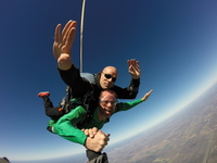 095 Rob first skydive Rob freefall