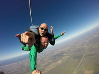 101 Rob first skydive Rob freefall