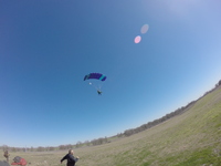 186 Rob first skydive Rob Joe arrival