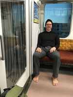 barefoot rob on train