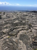 2019 oct 17 pahoehoe field along chain of craters road 519