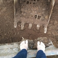 2019 jul 09 bare feet on excavator bucket