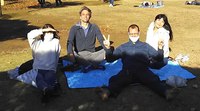 2020 nov 21 walking meditation shinjuku gyoen Kino Sach Rob Amaru 2