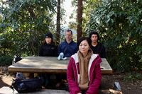 2020 feb 29 mt takao pics by jason fujiwara lin francois rob satomi luiz meditating