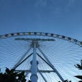 2020 aug 02 yomiuriland ferris wheel from below