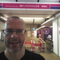 2020 aug 08 selfie at keio yomiuriland station