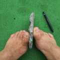 2020 jun 24 flat rock for soldering marble track wire
