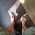 2021 aug 28 barefoot on train