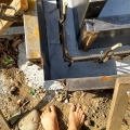2021 aug 30 trying not to put footprints on concrete