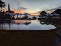 2024 01 29 pool dusk