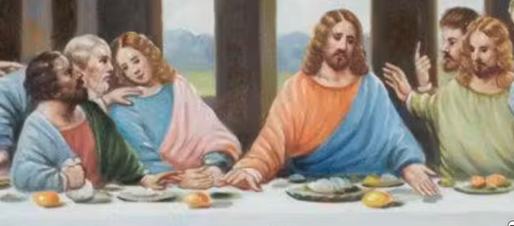 the last supper 1000