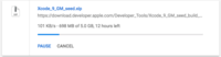 XCode download slow 2017-09-14