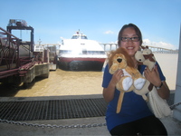 With Ami before ferry to Hong Kong 21 June 2008