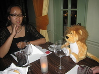 With Ami at Fogo Samba in Venetian, Macau 20 June 2008