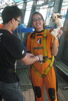 After Ami and Mark skywalk 20 June 2008 Macau Tower