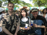 With Germod, Aiko, YK at Reggae fest 19 May 2008