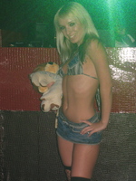 Dancer showing off her ribs in Macau 21 June 2008