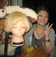 On head of train after Nat and Lin's housewarming 15 June 2008