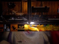 Uncle Cow rents Gas Panic in Shibuya, Oct 2008-41