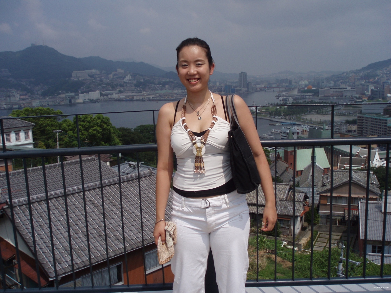 Ami in Nagasaki with nice shirt