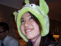 Ami w/ Disney Sea hat