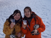 Naoko and Ami winter