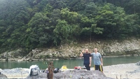 rafting with simon in Osaka 15 sep 2017