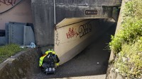 2021 apr 18 François at a tunnel