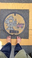 2021 apr 18 manhole cover with firefighter design